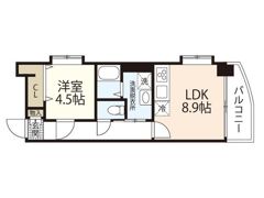 Gold Court 宝町の間取り画像