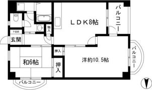 パーク南明の間取り画像