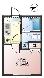 Prunus保土ヶ谷Ⅲの間取り画像