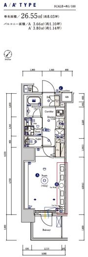 SYNEX YOKOHAMA-AOKICHOの間取り画像