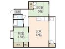 鈴が台団地分譲住宅I棟の間取り画像