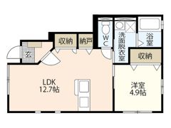 Urban Heim西霞の間取り画像