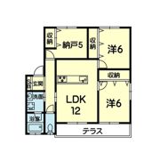 クリスティートASOの間取り画像