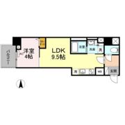 West Oneの間取り画像