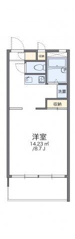 レオパレス吉田の間取り画像