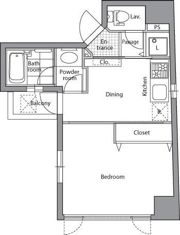 レジディア文京千石の間取り画像