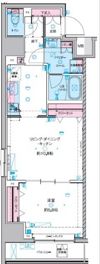 GENOVIA 東神田 green veilの間取り画像
