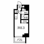 スパシエロッサ横浜吉野町の間取り画像