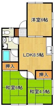 ヴィリーブカムラの間取り画像