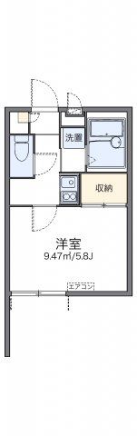 レオパレスエスタ セルトⅡの間取り画像