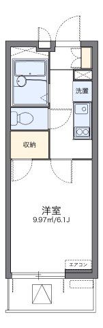 レオパレスフィオーレ船橋の間取り画像