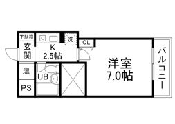 アスライフ湊川公園の間取り画像