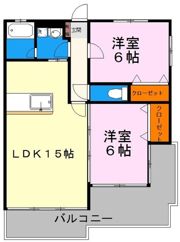Zサイド月出の間取り画像