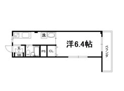 コーポヒラナカの間取り画像