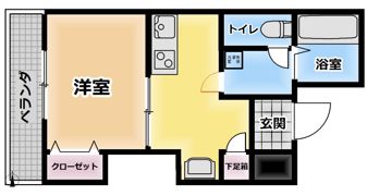 新大阪レジデンス小島の間取り画像