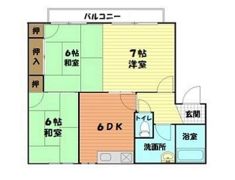 フレグランス中野の間取り画像