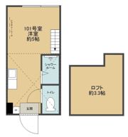ハーモニーテラス前野町の間取り画像