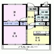 ファインヒル吉根Aの間取り画像