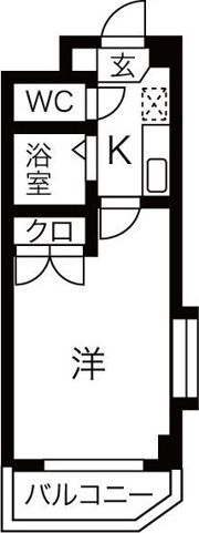 シティライフ春里の間取り画像