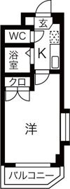シティライフ春里の間取り画像