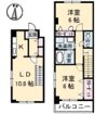 ファミール アビタシオンの間取り画像