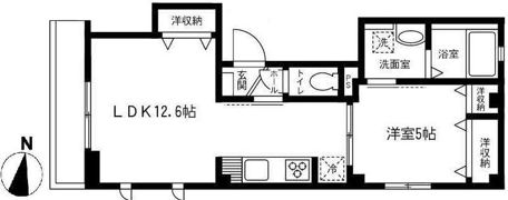 Cozy コーズィーの間取り画像