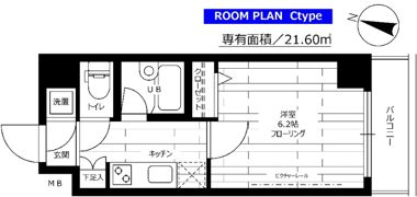 ステージファースト恵比寿東の間取り画像
