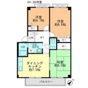 フォブールK’sの間取り画像
