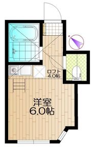 ユナイト田浦マークヘアリーの間取り画像