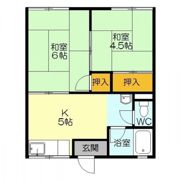コーポ三島の間取り画像