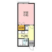 コーポ山中の間取り画像