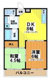 メゾンド萬歳の間取り画像