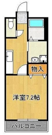 ミーナ清水の間取り画像