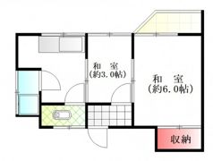 観山荘の間取り画像