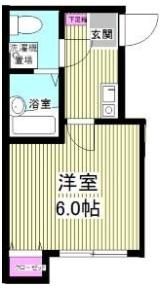 リバーサイド滝頭A棟の間取り画像