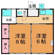 フラワーマンションの間取り画像