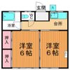 フラワーマンションの間取り画像