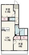 LUXE駒形の間取り画像