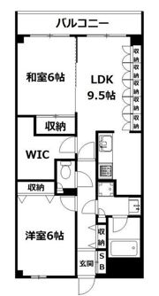 エルハイム西横浜の間取り画像