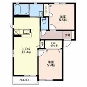 オプチマムの間取り画像