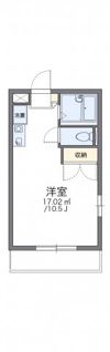 レオパレス大高Aの間取り画像