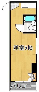 マンション葉山中井の間取り画像