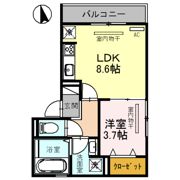 ラ・グラ・フォンティーヌⅡの間取り画像