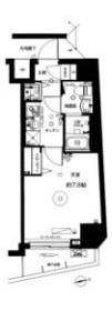 Rising place浅草四番館の間取り画像