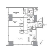 レキシントンスクエア白金高輪の間取り画像