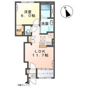 コンフォール弐番館の間取り画像
