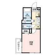 エクセラン西尾久Southの間取り画像