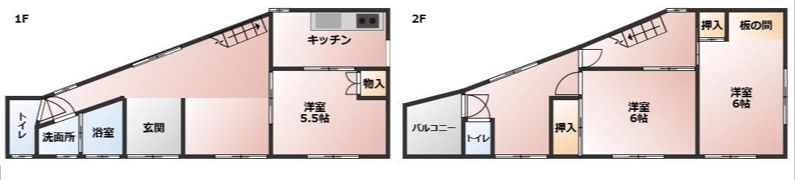 ホワイトハウスの間取り画像