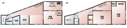 ホワイトハウスの間取り画像