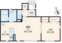 ルミエール光Ⅰの間取り画像